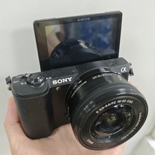 Sony Alpha a5100 24.3MP Mirrorless Digital Camera w/16-50mm Lens Black English