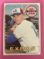 1969 Topps Baseball #578 Don Bosch EX/MT