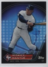 2011 Topps Prize Prime 9 Refractor Mickey Mantle #PNR7 HOF
