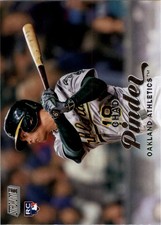 2017 Stadium Club #84 Chad Pinder RC - BB