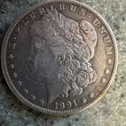1891 Morgan Silver Dollar