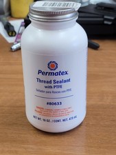 Permatex 80633 Thread Sealant With Ptfe - 16 Oz. Can. Freeshipl48
