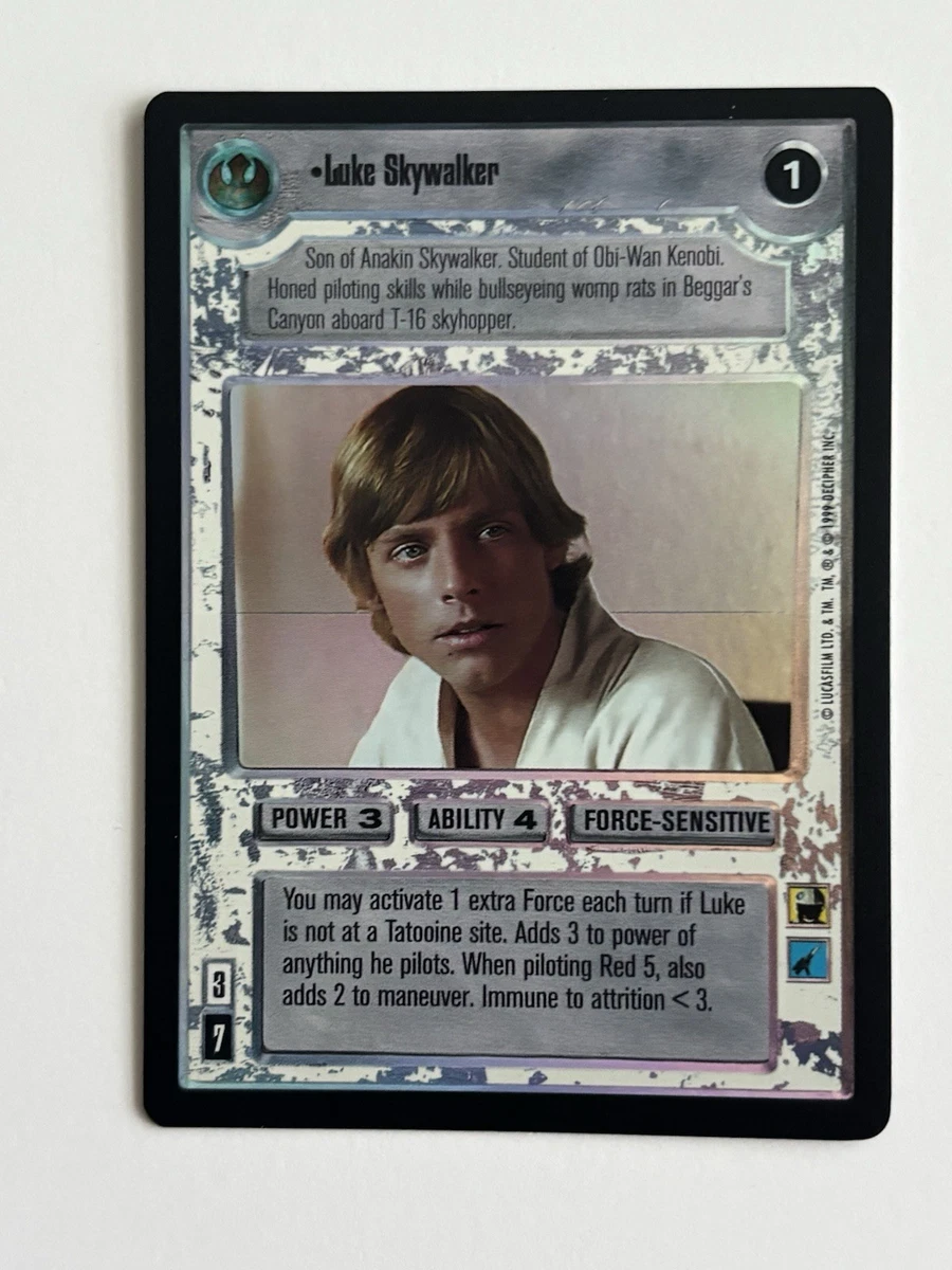 Star Wars CCG Ultra Rare Individual Collectible Card Game Cards