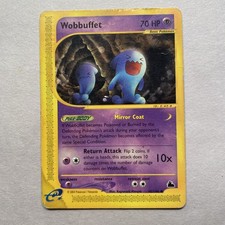 Pokémon Skyridge Wobbuffet Reverse Holo 45/144 e-Reader Stain Corner Played on eBay