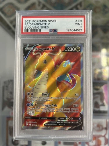 Dragonite 191/203 Evolving Skies Full Art Psa 9