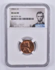 1955-S Lincoln Wheat Cent 1c MS66 RD NGC Special Label *9400