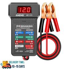 Car Battery Tester Digital Analyzer 12V Car Auto Battery Load Cranking Tester US