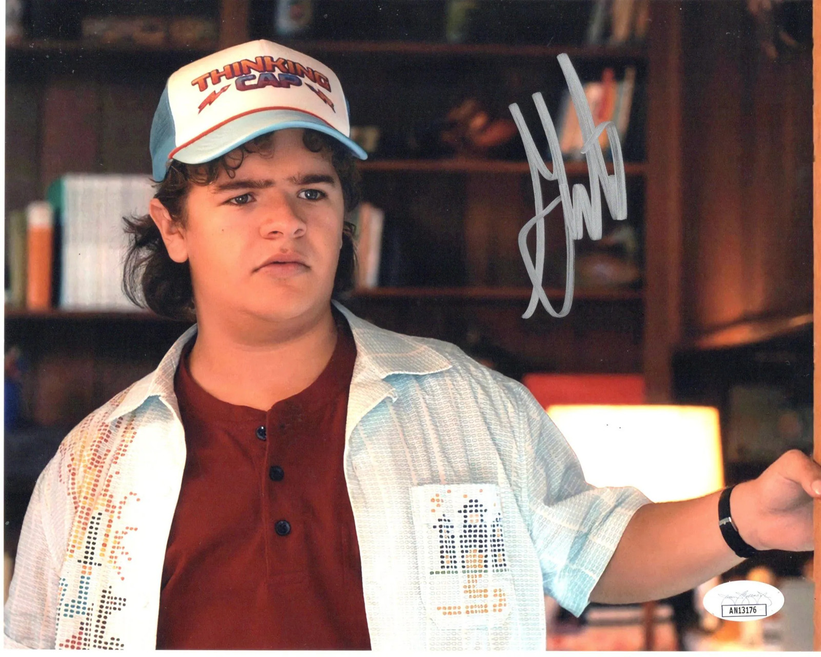 Gaten Matarazzo signed 8x10 Photo Dustin Henderson - Stranger Things 4 