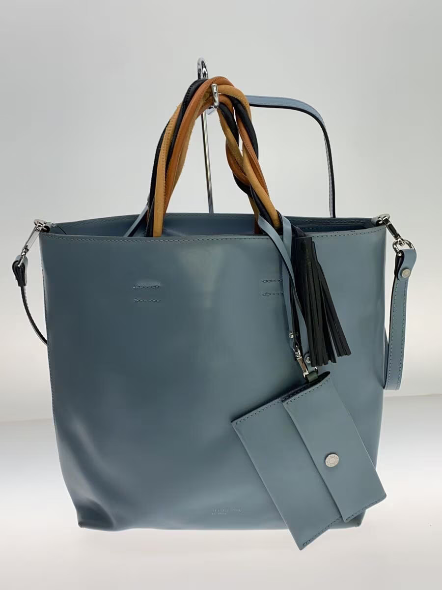 GIANNI CHIARINI Tote Bag Leather BLU