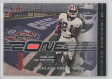 2001 Fleer Game Time In the Zone Peerless Price et0