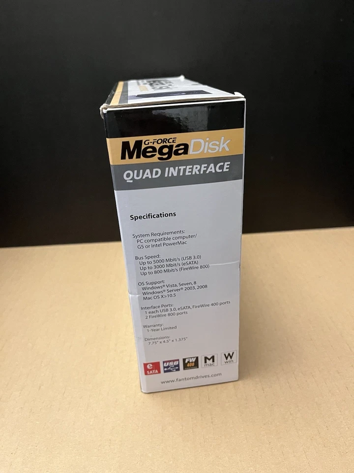 Fantom Drives G-Force Mega Disk Quad Interface - Image 2 of 4