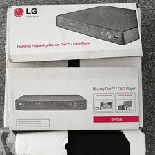 LG BP250 Blu-ray Player DVD Black USB Movie Playback Full HD Up-scaling