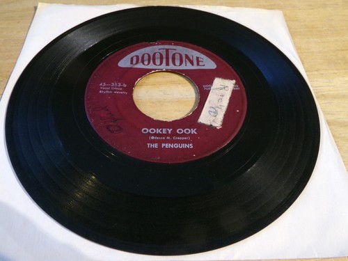 The Penguins 45 - Love Will Make Your Mind Go Wild - Dooto 353 Maroon labels - Picture 2 of 2