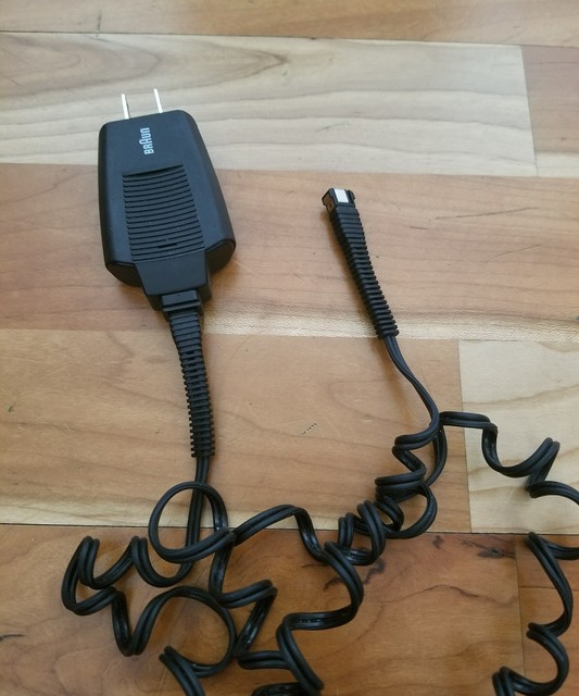 Braun Power Cord 7000 8000 Syncro Charger 7526 7505 7570 7680 8585 8995
