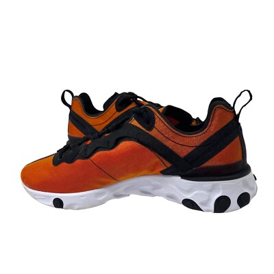 Nike React Element 55 PRM Black Orange Metallic Sunrise 