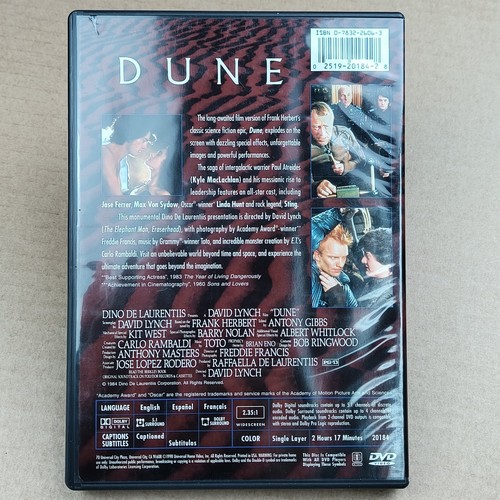Dune and Children of Dune 2002 2003 DVD Lot sets - 第 3/11 張圖片