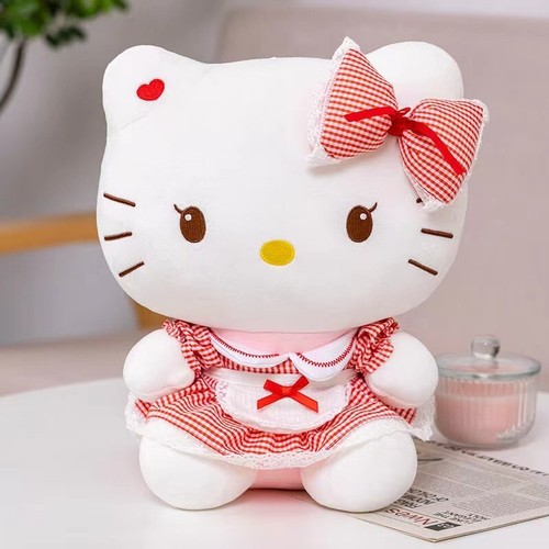 Sanrio Charakter Hello Kitty Lolita rot Kuscheltier Plüschtier 12 Zoll (Medium) - Bild 6 von 6