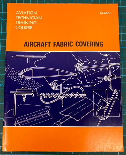 Aviation Technician Training Course Aircraft Fabric Covering Manual 1978 English