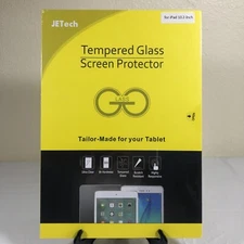 JETech Tempered Glass Screen Protector for iPad 10.2 inch. New factory sealed. 