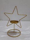 star shape tealight candle holder for christmas, halloween set of 8  bulk buy