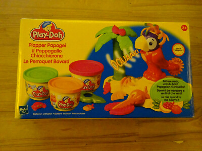Plapper Papagei Play-Doh, Hasbro, Spiel, vollständig, 12-3