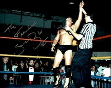 The Franchise Shane Douglas Signed ECW Champion 8x10 Photo #1 WWF WWE