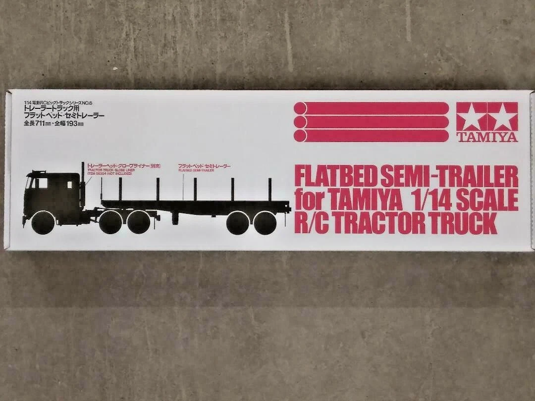 Tamiya flatbed trailer outlet
