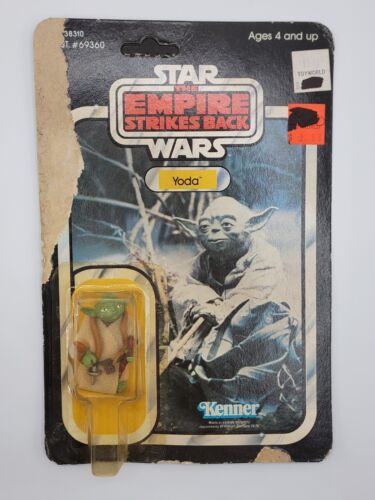 Vintage Kenner 1982 Star Wars: Empire Strikes Back Yoda NIB Brown Snake* RARE - Picture 1 of 6