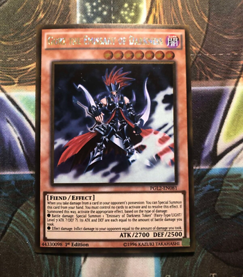 yugioh gorz the emissary of darkness deck Gorz the Emissary of Darkness / Gold - PGL2-EN081