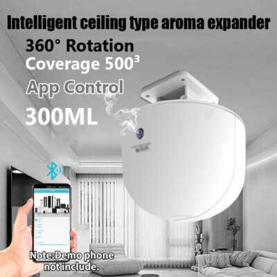 300mL Home Essential Oil Diffuser Intelligent Ceiling Aroma Machine Fresh Air