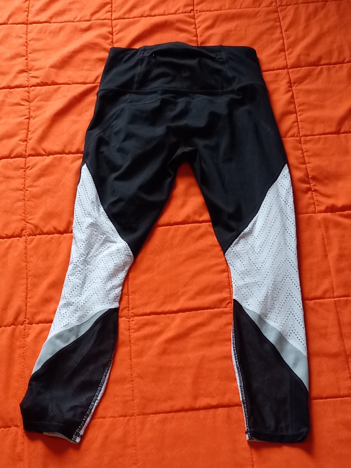 Athleta Leggings Womens XS Full Length Black/white Workout eBay