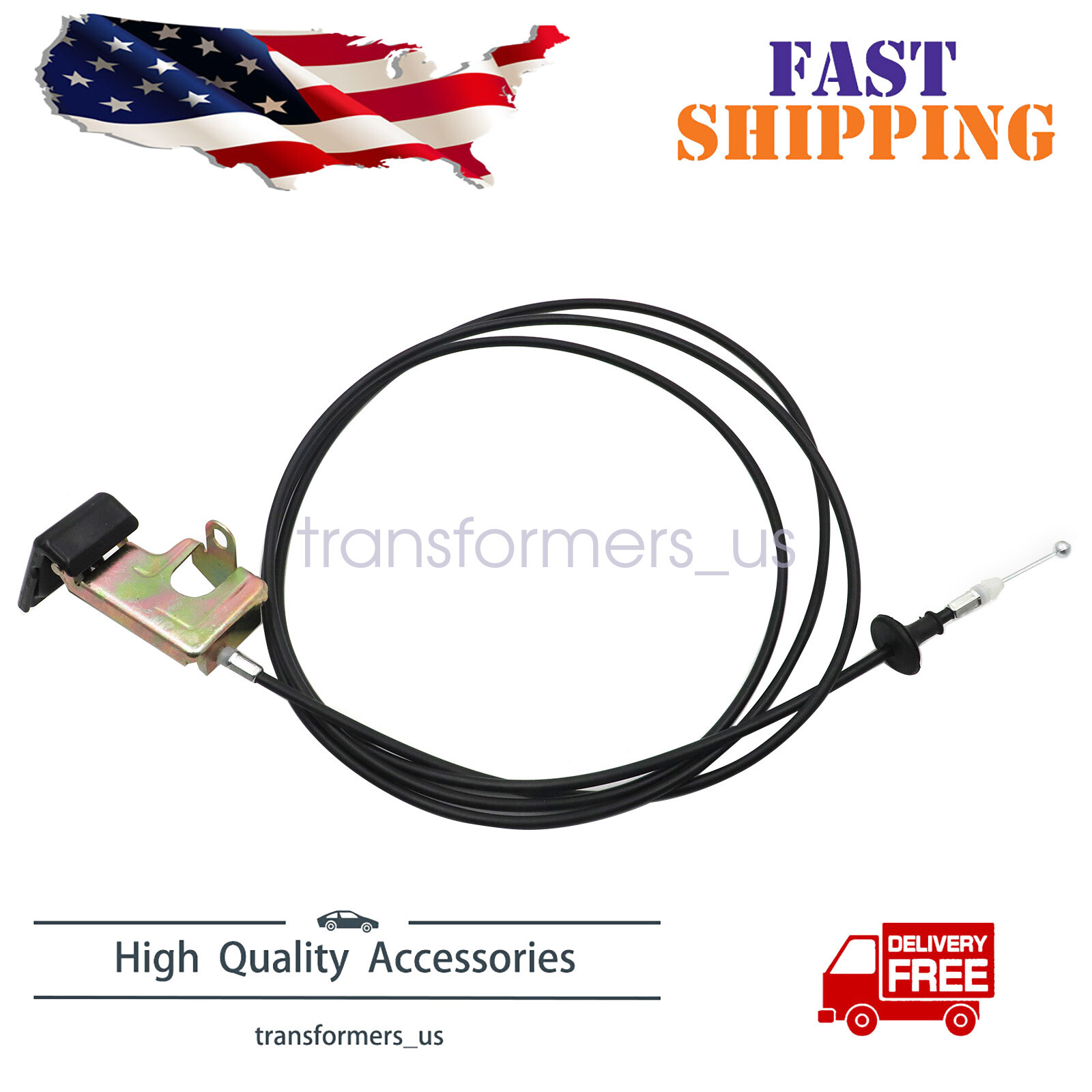 FOR Acura Integra 1994-2001 1.8L Hood Latch Lock Release Cable 74130-ST7-A00