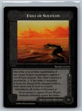 Middle-earth CCG Exile Of Solitude TCG MECCG The Dragons Rare