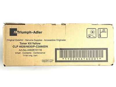 Original TA Triumph Adler Toner Yellow 4462610116 CLP 4626 4630 P-C3060DN