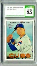 2016 Topps Heritage Albert Almora CSG 9.5 RC