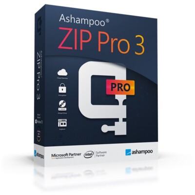 Ashampoo Zip Pro 3 -  Download Version - Zip, Rar, 7-ZIP, CAB etc. entpacken 