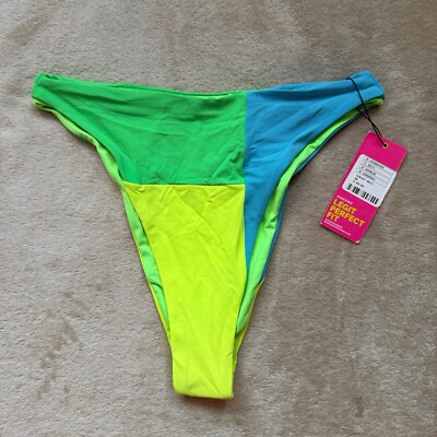 ONEONE Lourdes Colorblock Wende Bikinihose Größe S