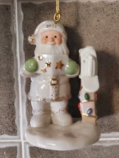 Lenox 2021 Santa Claus Figurine Ornament Annual  COME IN LOOSE