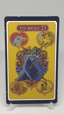 The World Jojo's Bizarre Adventure Tarot Card 21 Hirohiko Araki