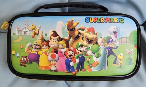 Nintendo Switch - SUPER MARIO SWITCH CASE 2020 Travel Case Storage Game ...