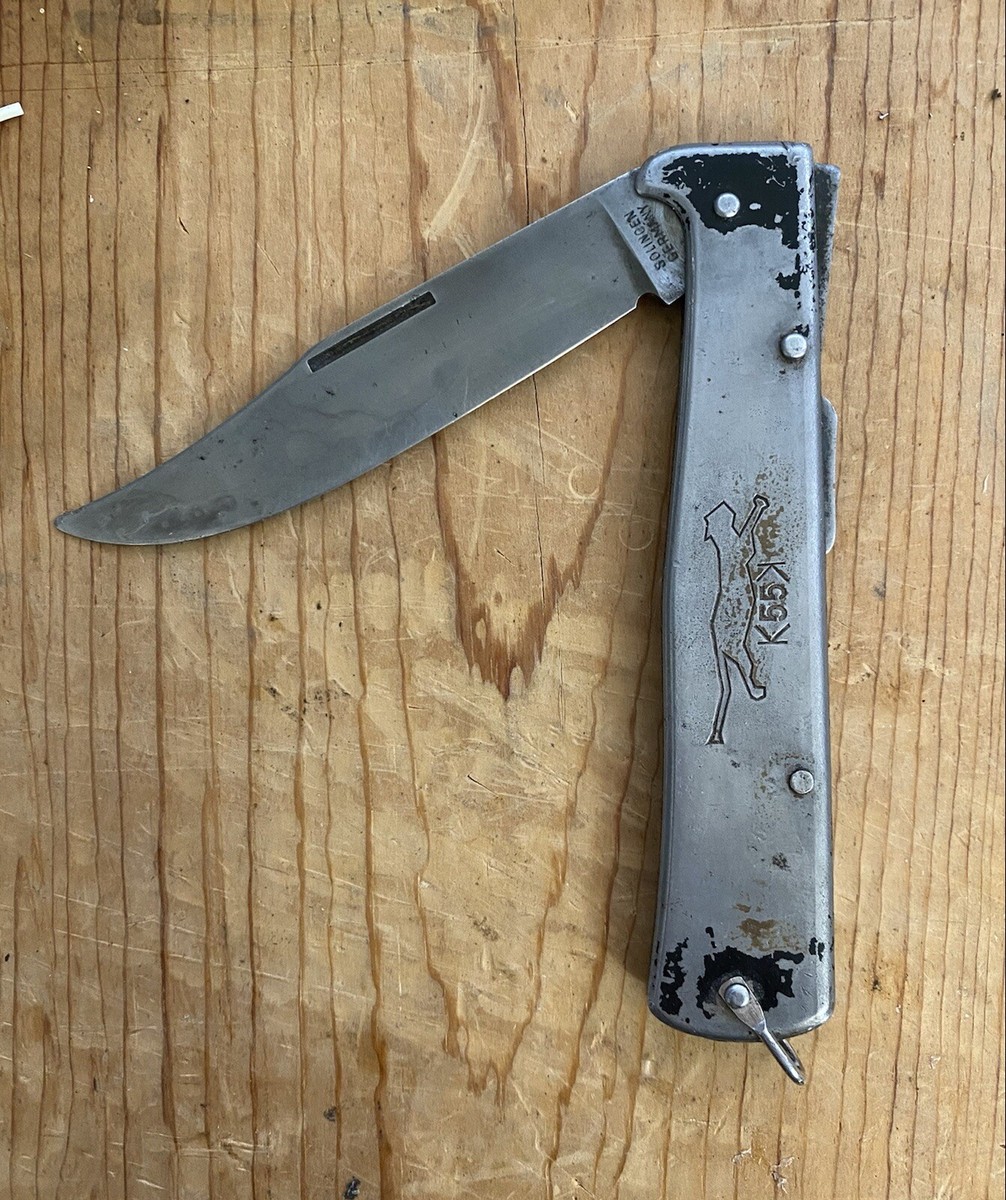 K55 RARE SABER CLIP BLADE Solingen Germany mercator | eBay