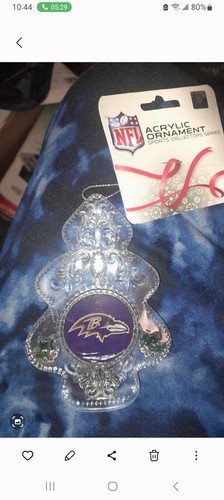Ravens de Baltimore Noël Tree Vacances Ornement Neuf - Jersey Teddy Ravens de Baltimore Noël Tree Vacances Ornement Neuf - Jersey Teddy