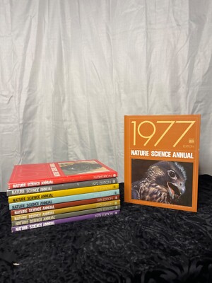 Time Life Nature Science/Annual 1970-1978 Hardcover Books Complete Set Of 9