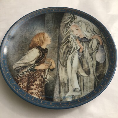 Sulamith Wulfing  Die Vision 1983 Collectible s Plate Bavaria Angles Plate