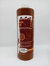 FurnitureClinic Teak Oil Wood Protects & Cleans Outdoor Indoor Furniture 17 oz