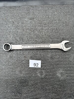 #ad Sears Craftsman 15MM Combination Wrench Vintage VA 42919 Made in USA $16.00