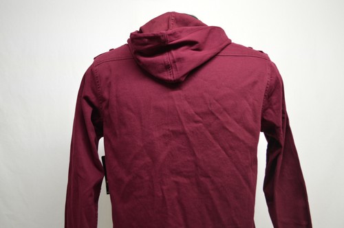 NEW Airwalk Strech Burgundy Men’s Size MED Full-Zip Light Weight Jacket - Picture 6 of 7