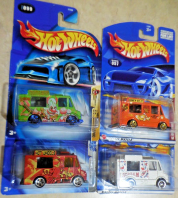''Ice Cream Truck''.  (4) HW Custom :Met Orange''Tropicool'',White''IScream'', Orange+
