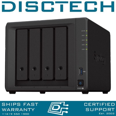 Synology 16TB DiskStation DS923+ 4-bay SATA Dual-Core AES-NI NAS WD Red Plus