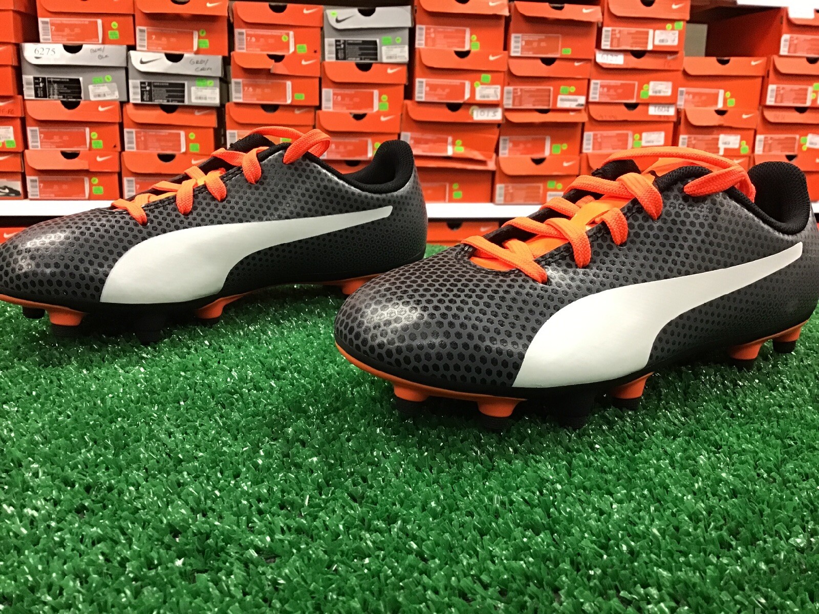 size 1 soccer cleats